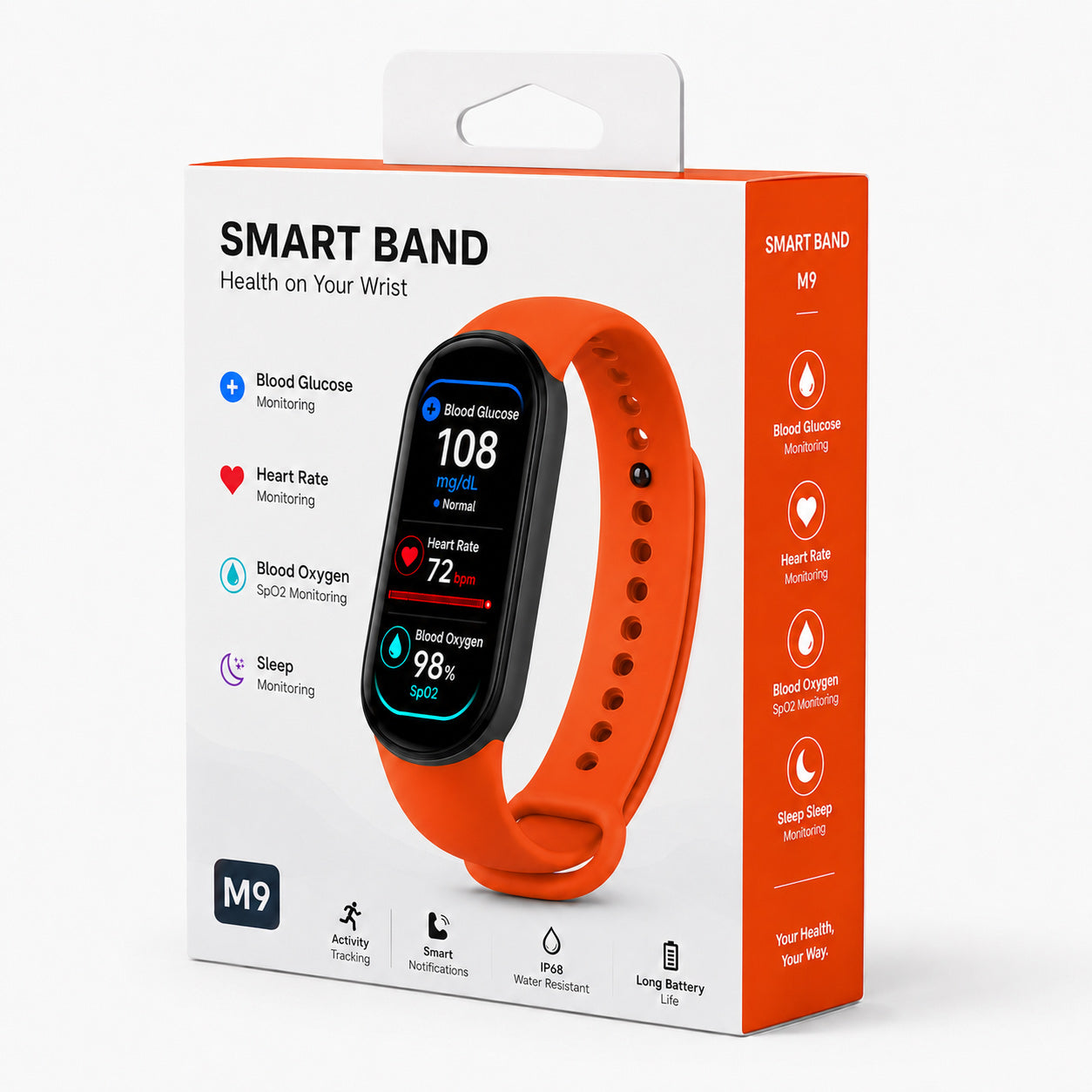 🩸🍬Pryxo™ Non-Invasive Smart Band