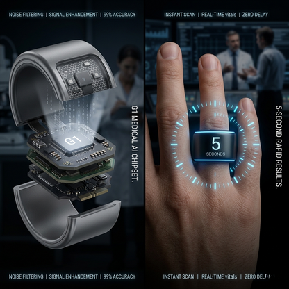 🎉 80% OFF Launch Offer🔥Pryxo™ G1 Non-Invasive Smart Ring