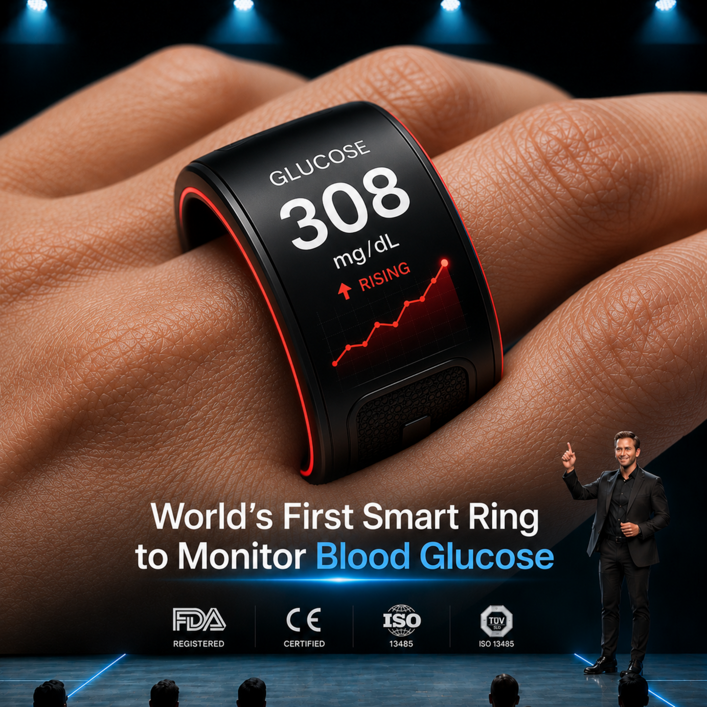 🎉 80% OFF Launch Offer🔥Pryxo™ G1 Non-Invasive Smart Ring