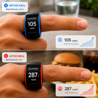 🎉 80% OFF Launch Offer🔥Pryxo™ G1 Non-Invasive Smart Ring