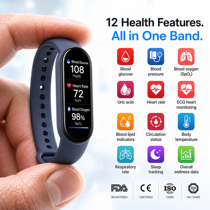 🩸🍬Pryxo™ Non-Invasive Smart Band