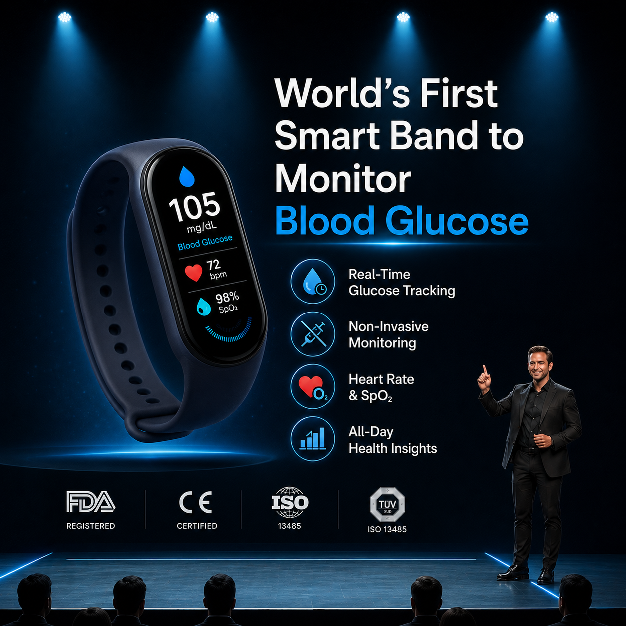 🩸🍬Pryxo™ Non-Invasive Smart Band