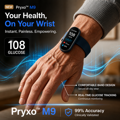 🩸🍬Pryxo™ Non-Invasive Smart Band