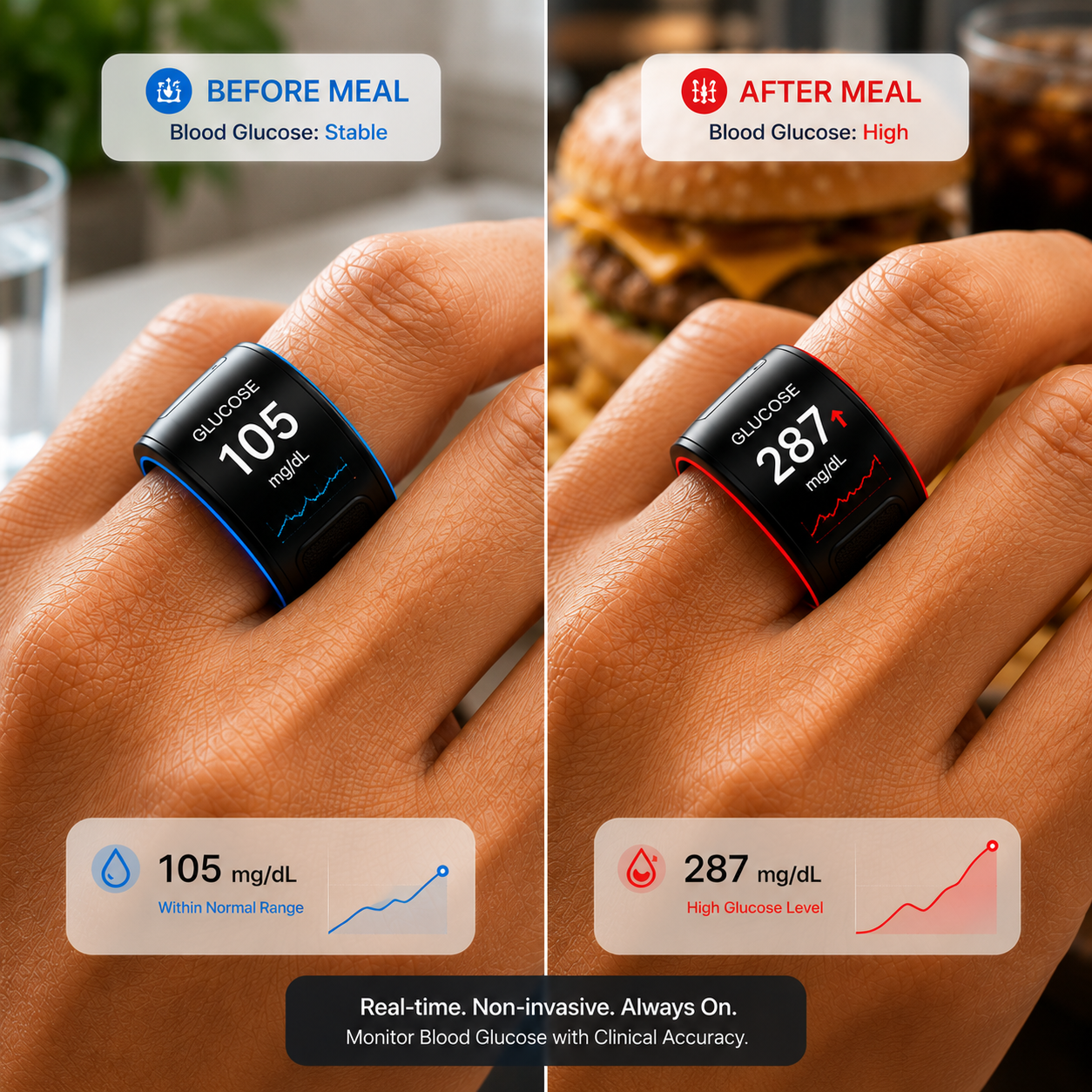 🎉 80% OFF Launch Offer🔥Pryxo™ G1 Non-Invasive Smart Ring