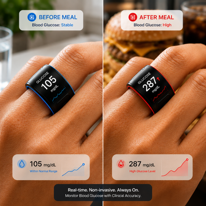 🎉 80% OFF Launch Offer🔥Pryxo™ G1 Non-Invasive Smart Ring