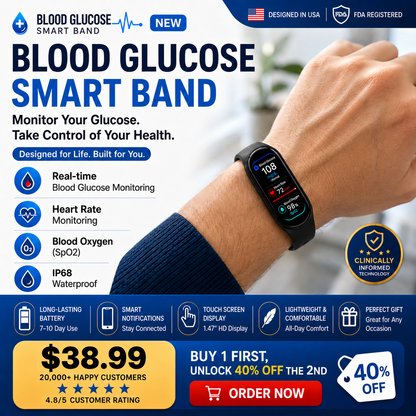 🩸🍬Pryxo™ Non-Invasive Smart Band