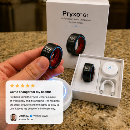 🎉 80% OFF Launch Offer🔥Pryxo™ G1 Non-Invasive Smart Ring