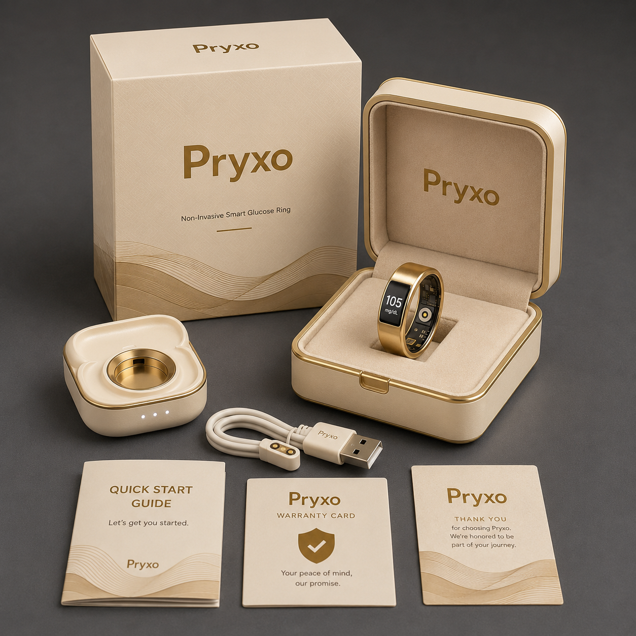 🎉 80% OFF Launch Offer🔥Pryxo™ G1 Non-Invasive Smart Ring